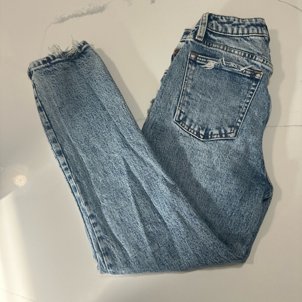 A&F High Rise Curve Love Mom Jean | 24S